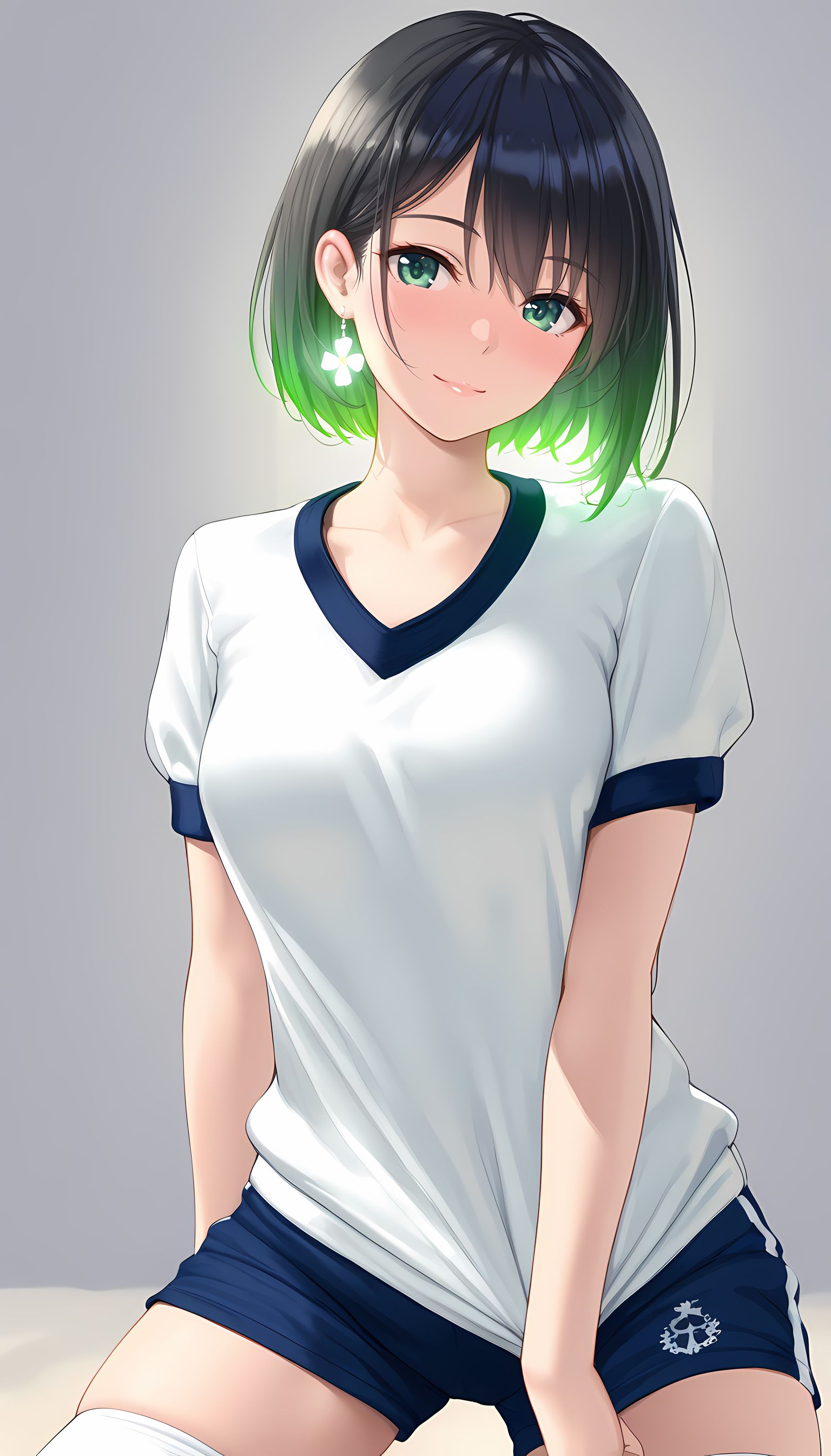 【翠乃もえ】ブルマ姿のもえちゃんがエロすぎて勃起が収まらなさそう！