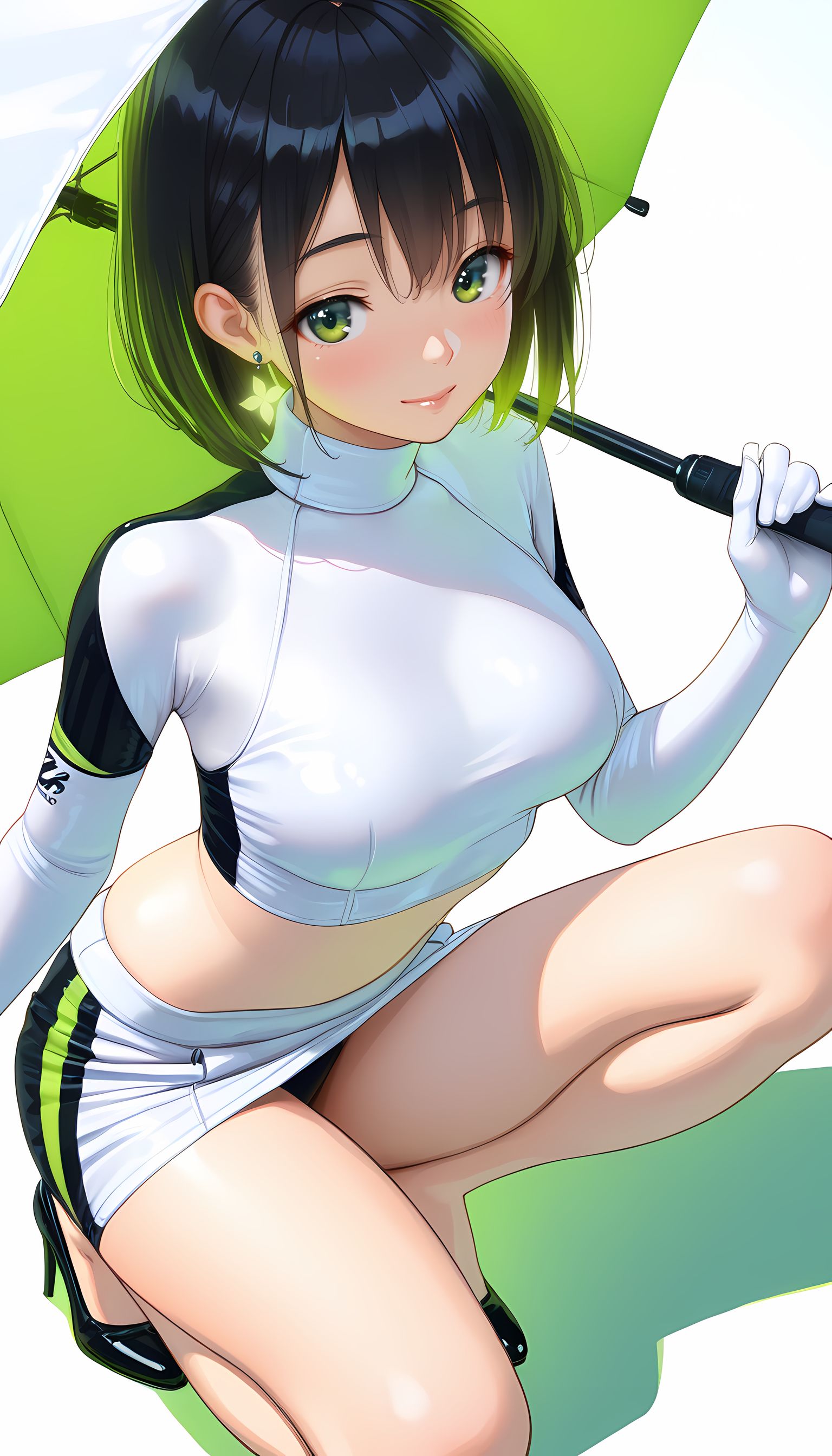 【翠乃もえ】レースクイーン姿もえちゃんが美乳エロ画像すぎぃ！