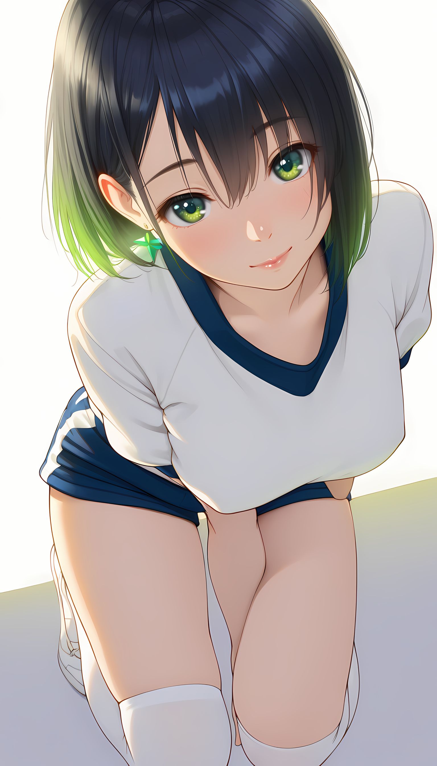 【翠乃もえ】ブルマ姿のもえちゃんが保健室でアナタのイチモツを鎮めてくれそうなイラスト集！【エロ画像】