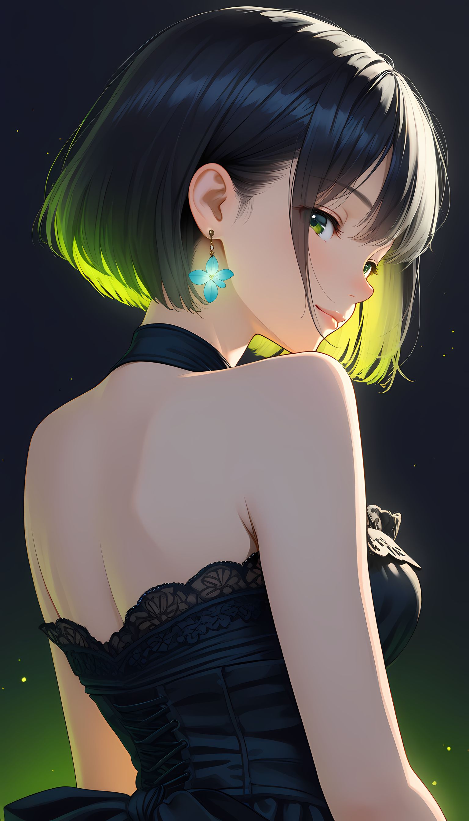 【翠乃もえ】ガード硬めのゴスロリファッションのはずなのにもえちゃんが着るとエッチに見えちゃうなぁ。【AIエロ画像】