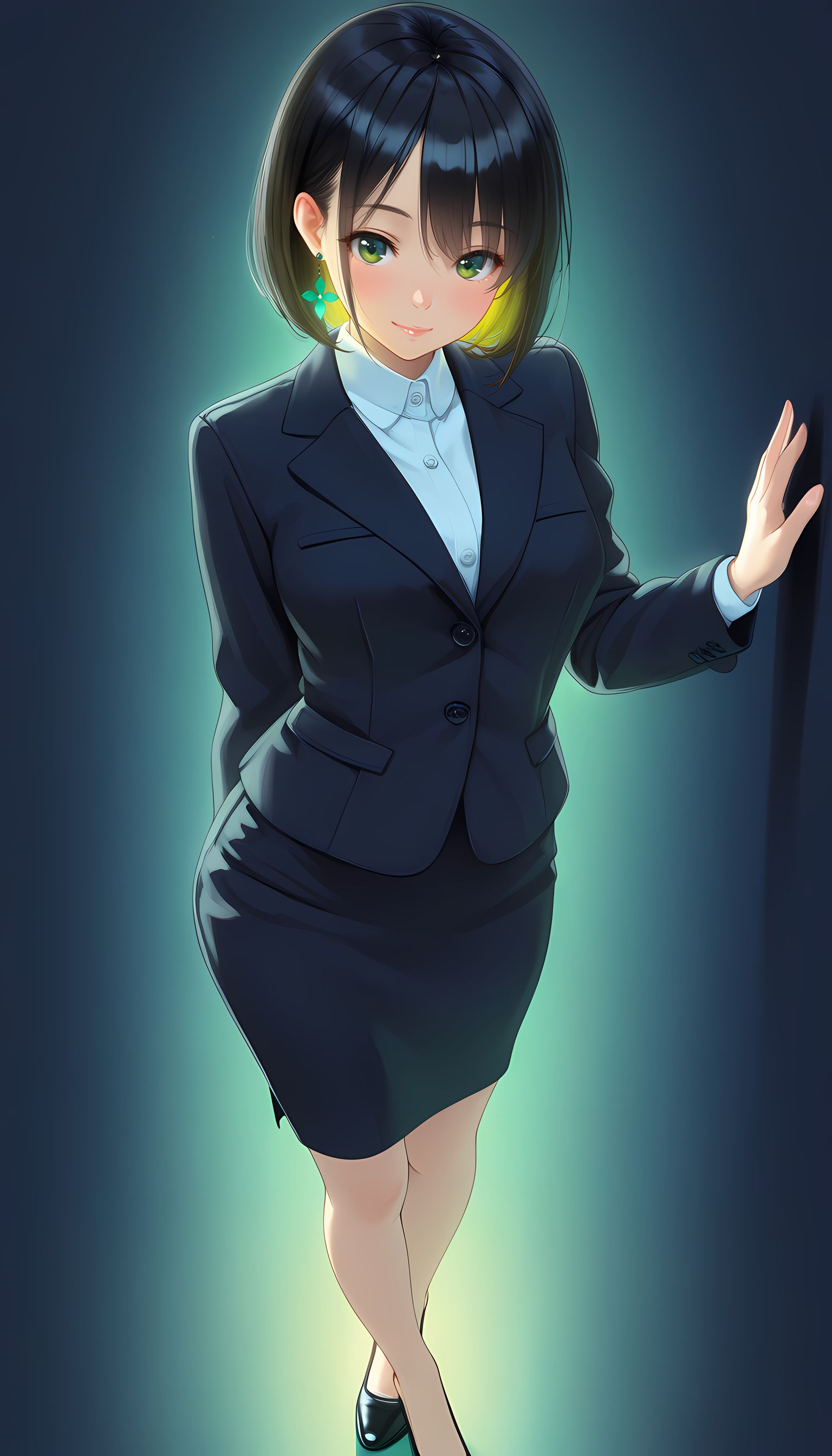 【翠乃もえ】もえちゃんのOL服が股間を刺激してくる！
