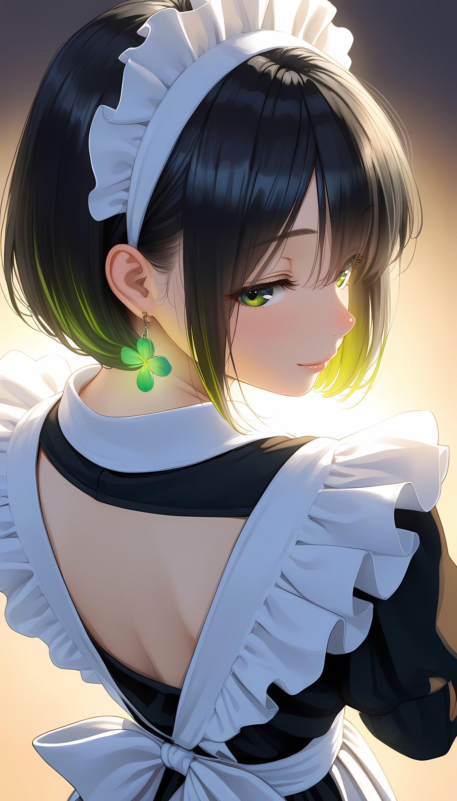【翠乃もえ】もえちゃんのメイド服が胸元を刺激してくるー！